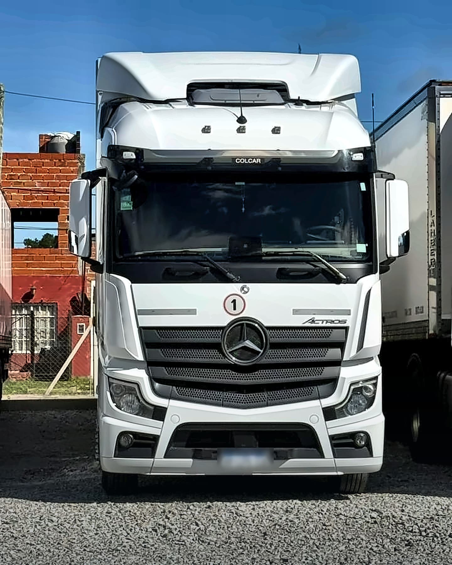 Tractor Mercedes-Benz Actros de la flota